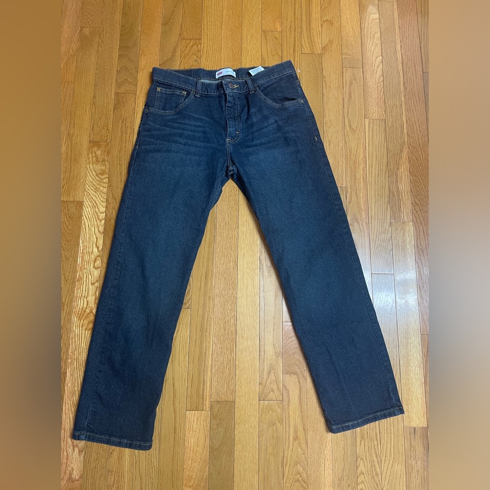 Wrangler, straight leg, jeans, boys size 16 husky